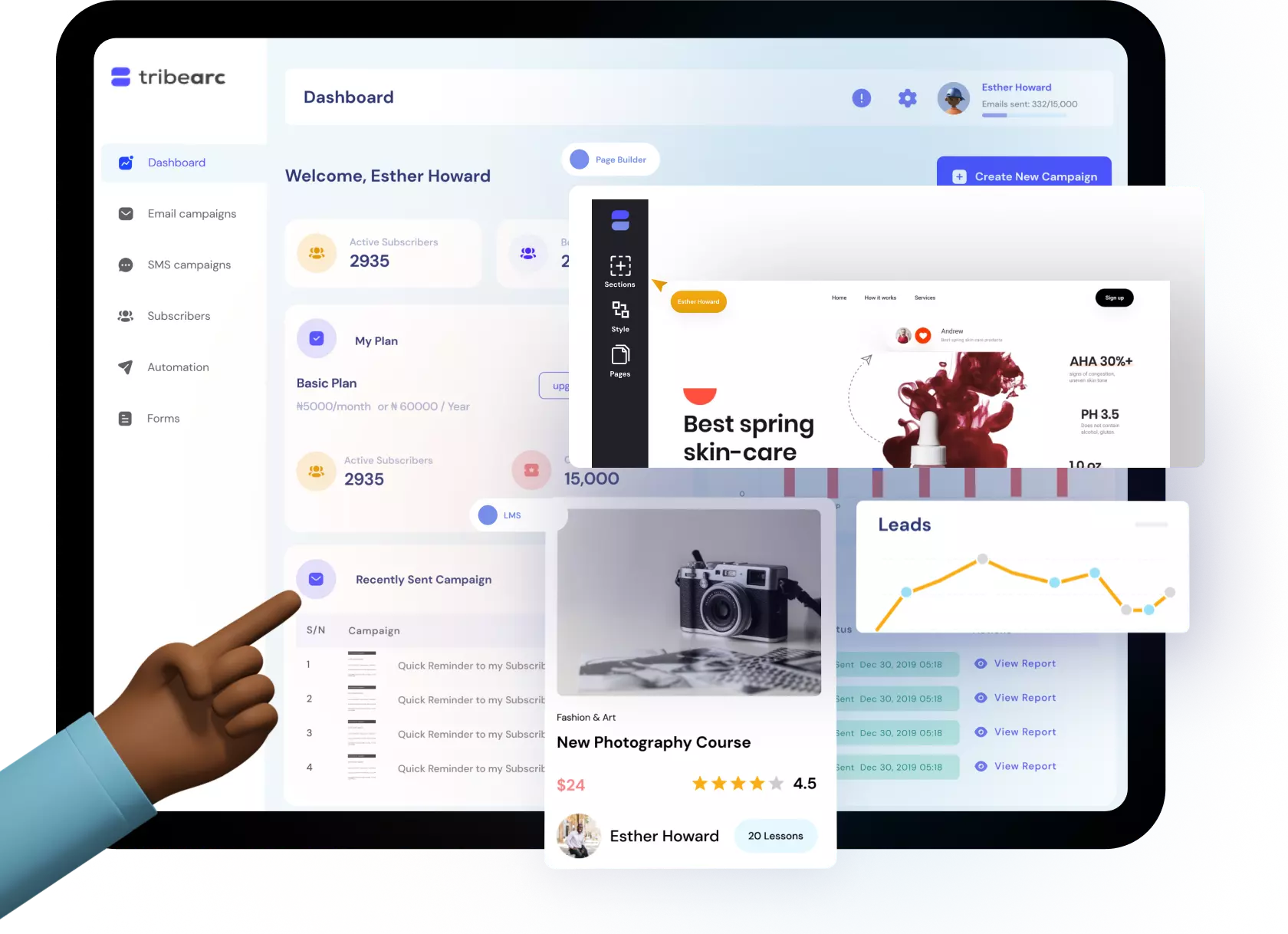Capture more leads with Tribearc